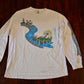 2001 Jimmy Buffet Beach Odyssey Space Graphic Band tee