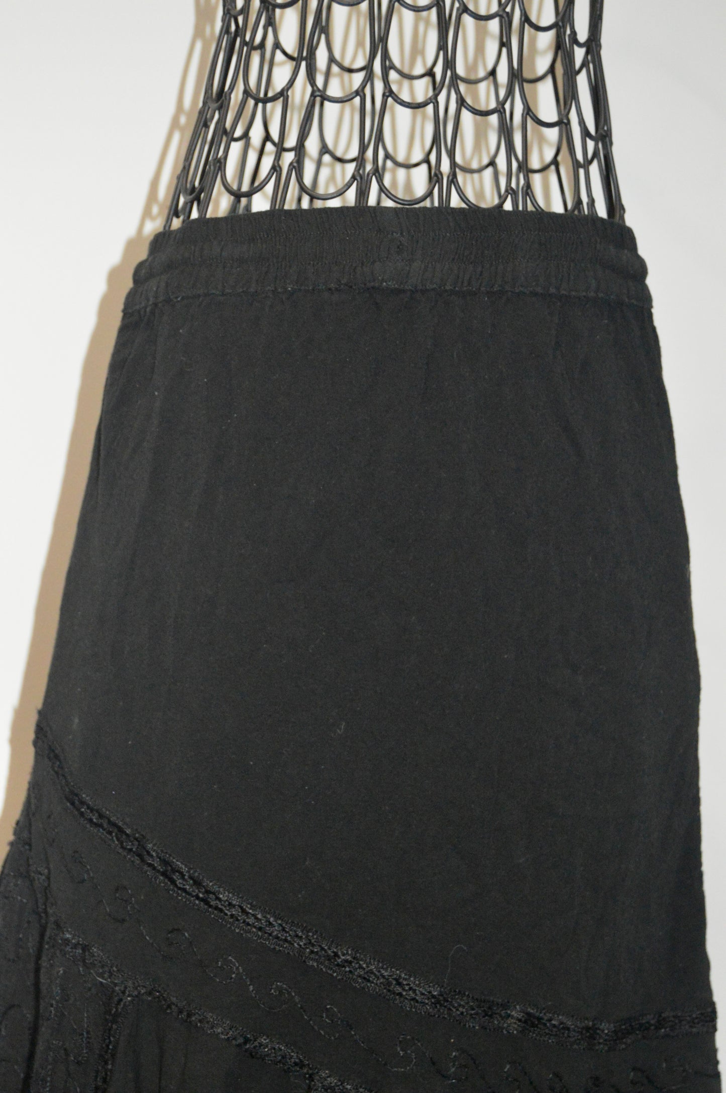 Scully black maxi skirt