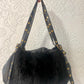 Vintage Metro 7 Faux fur bag