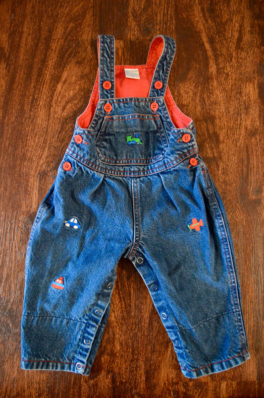 Vintage transport. Overalls