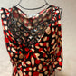 Vtg Missoni Abstract Polka Dot Y2K dress