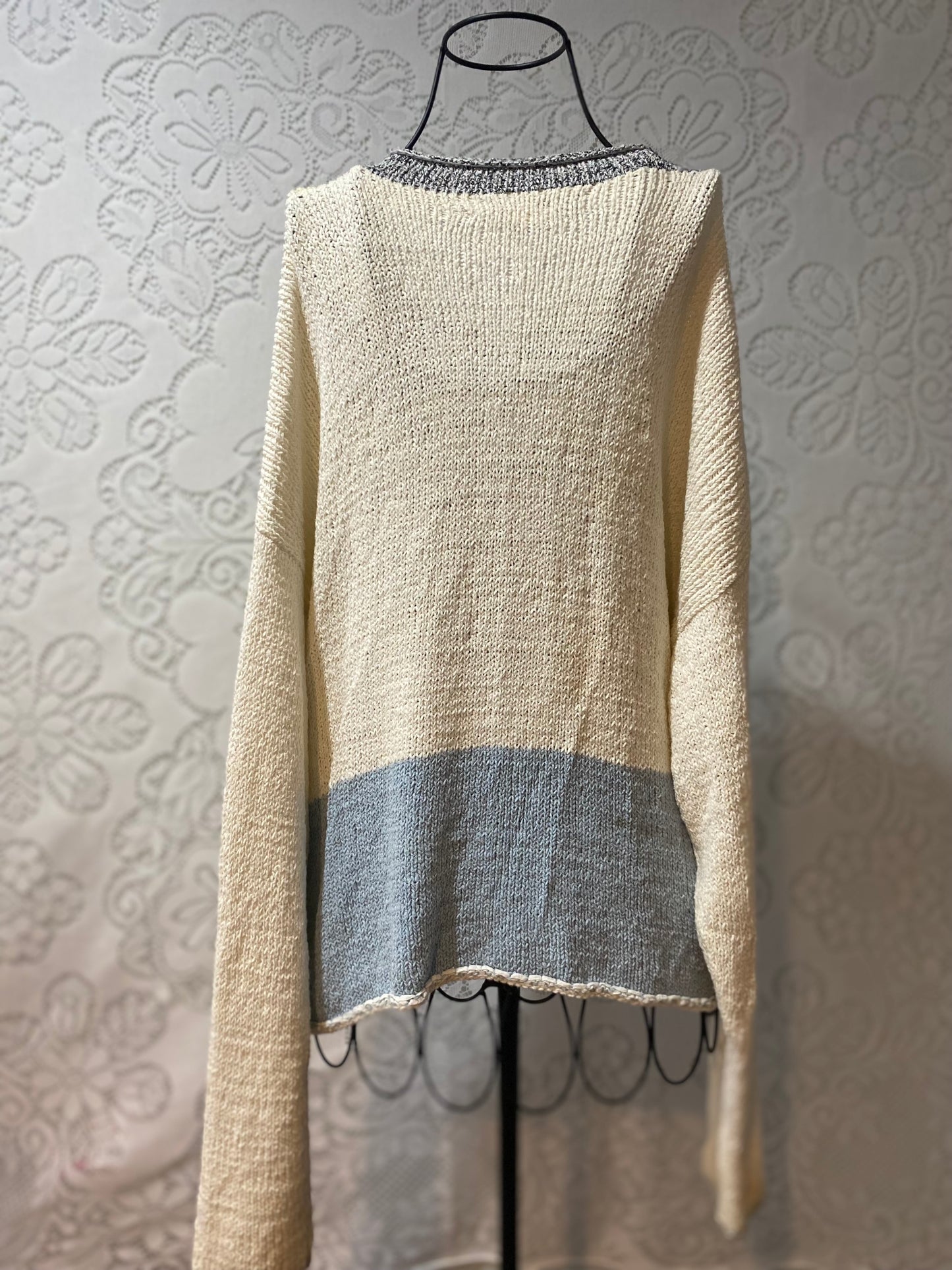 Ani Barrie colorblock cardigan