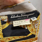 Vintage Ferragamo camel silk button down