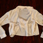 Victoria’s Secret creamy light pink tie blouse
