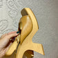 Y2K SPLASH wooden heels