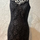 Vintage L.A. GLO lacy maxi
