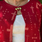 Cherry Corinthians throw on!
