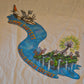 2001 Jimmy Buffet Beach Odyssey Space Graphic Band tee