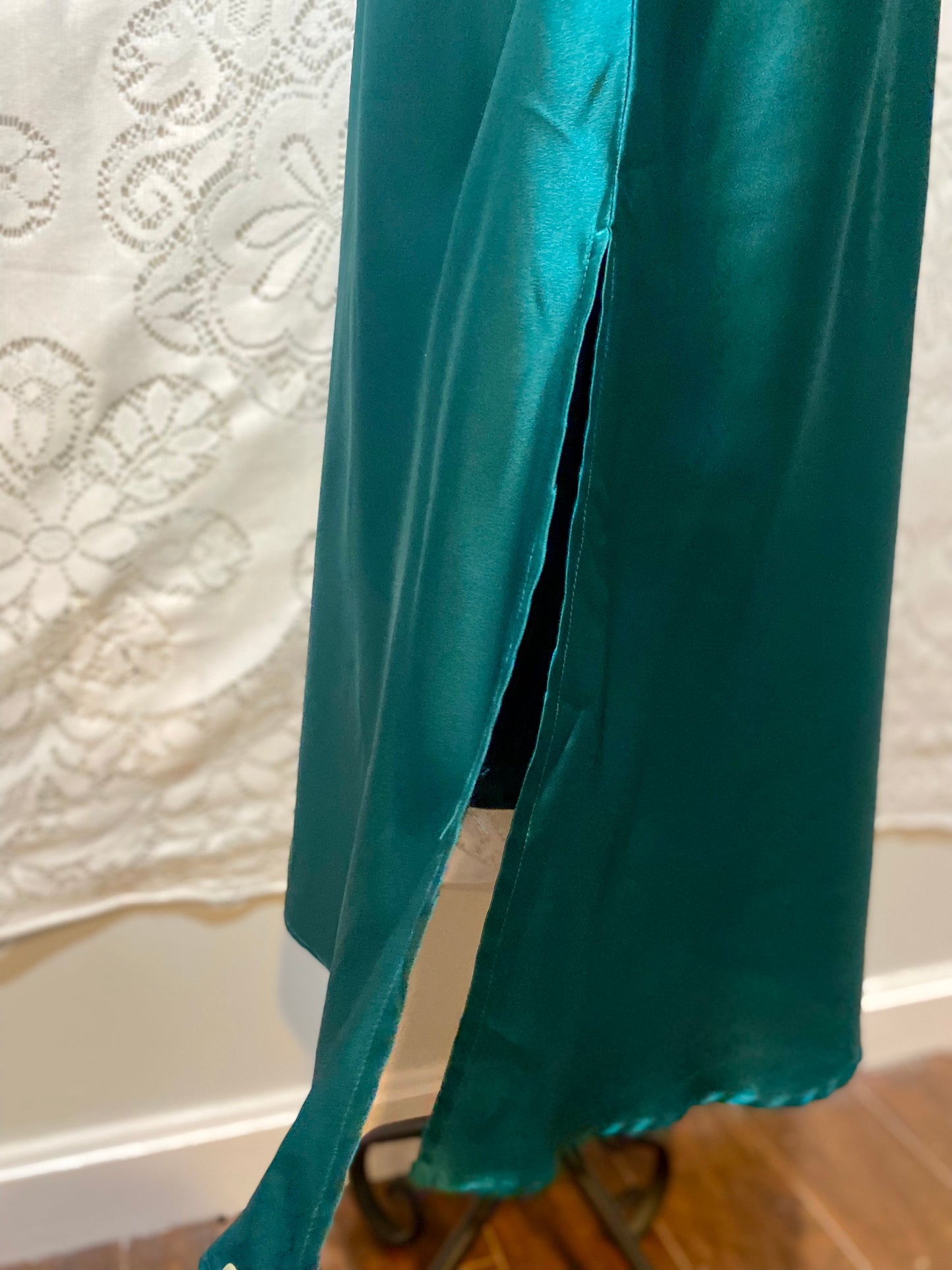 Japna teal maxi dress