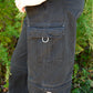 Morse Code vintage 2 way zip cargos