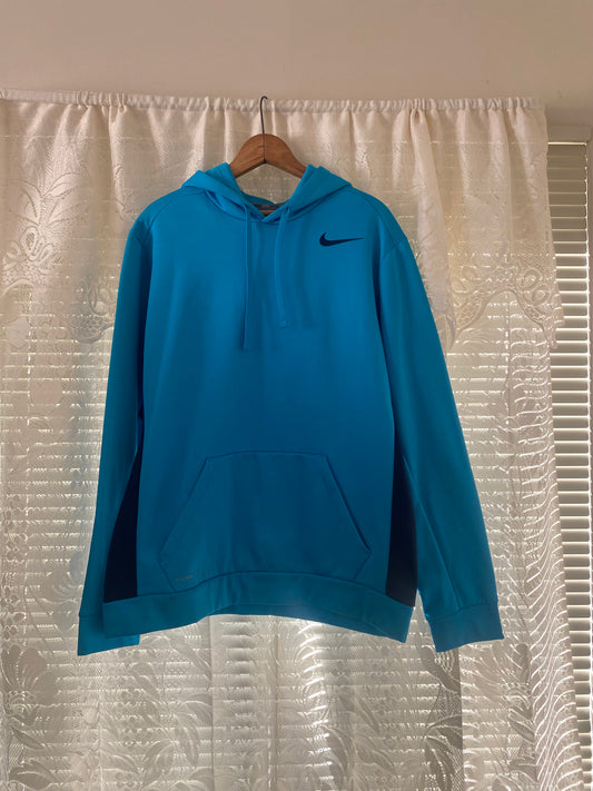 Blue Nike hoodie