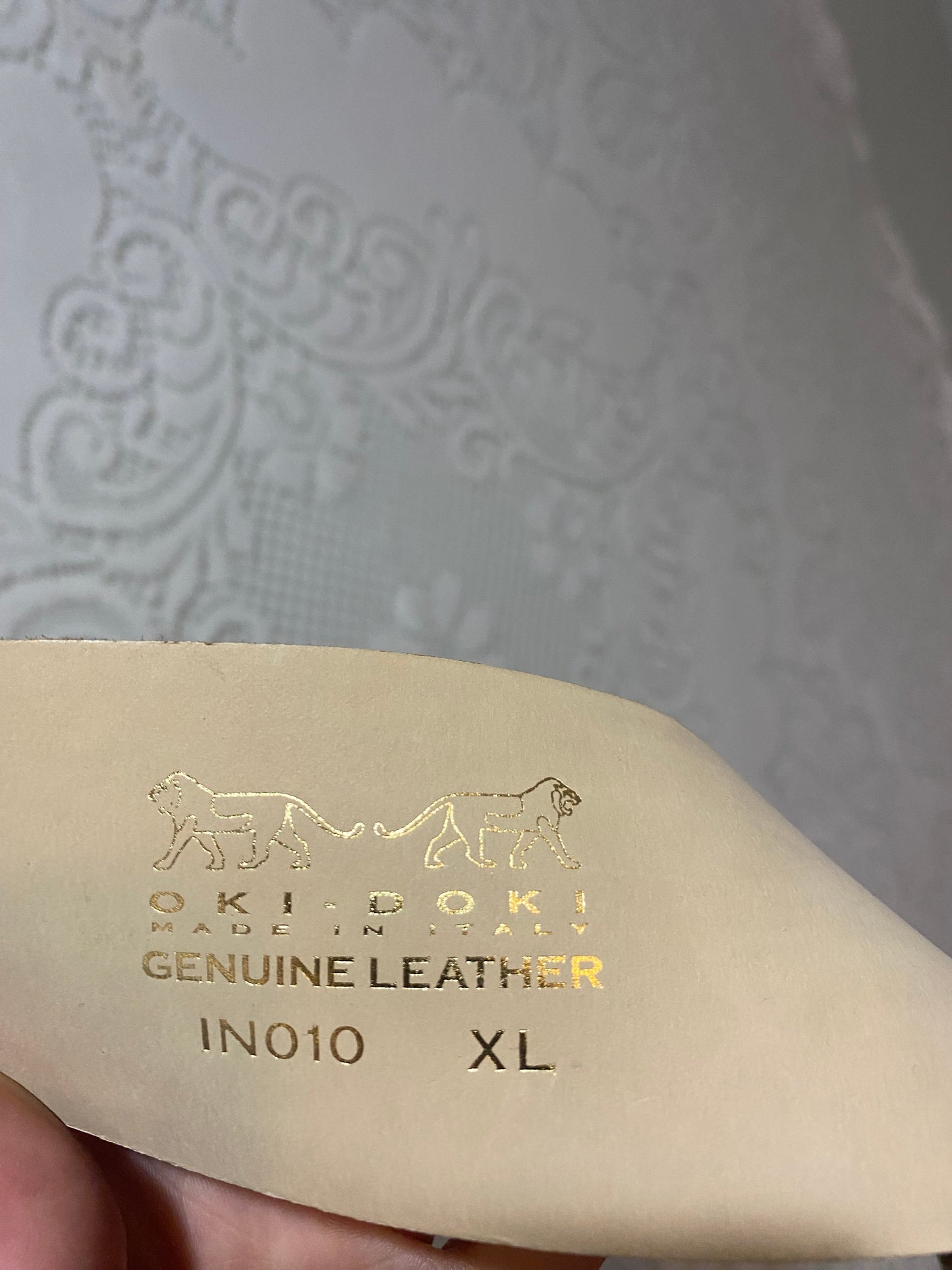 Oki Doki leopard belt