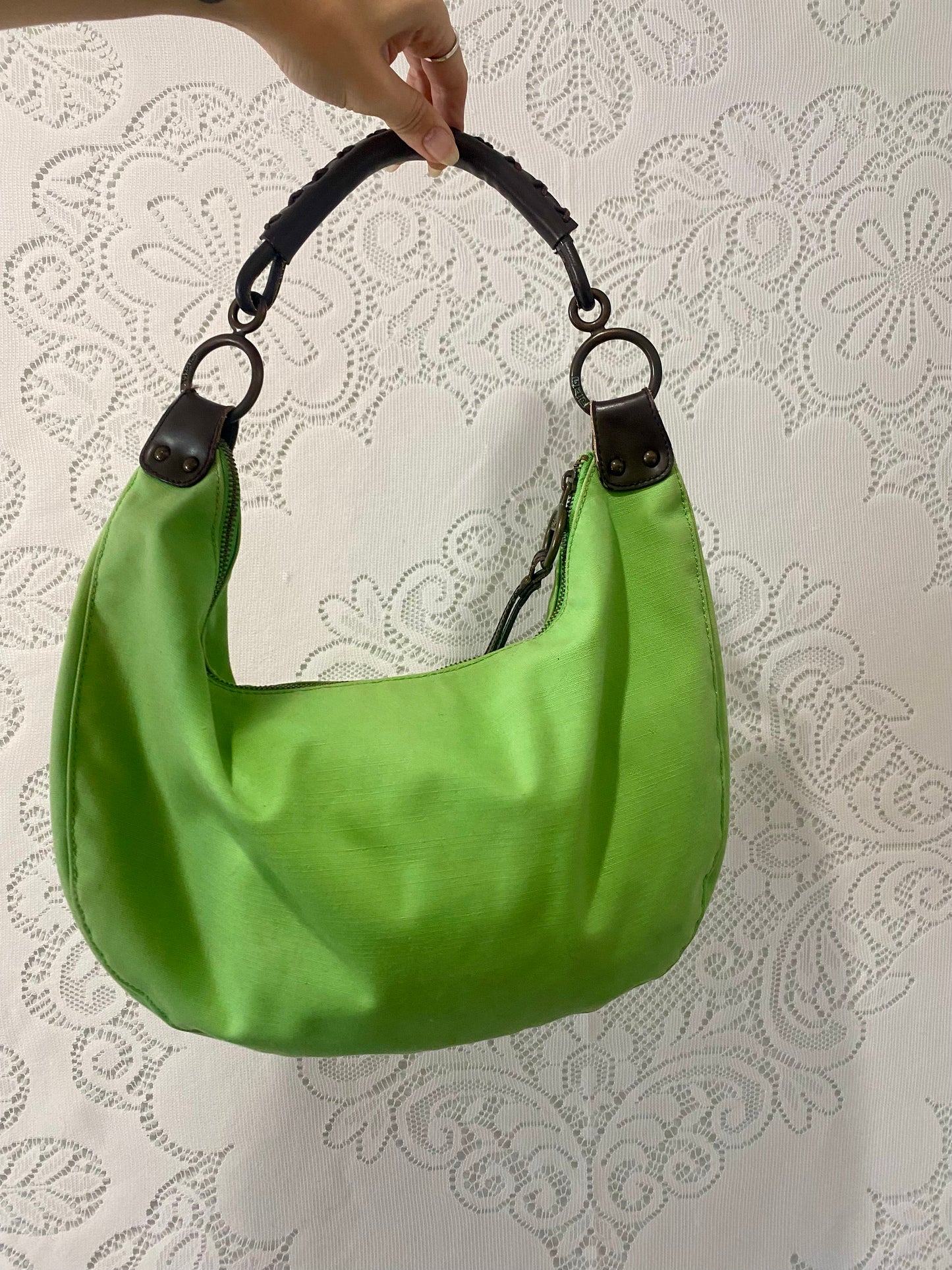 GAP green shoulder bag