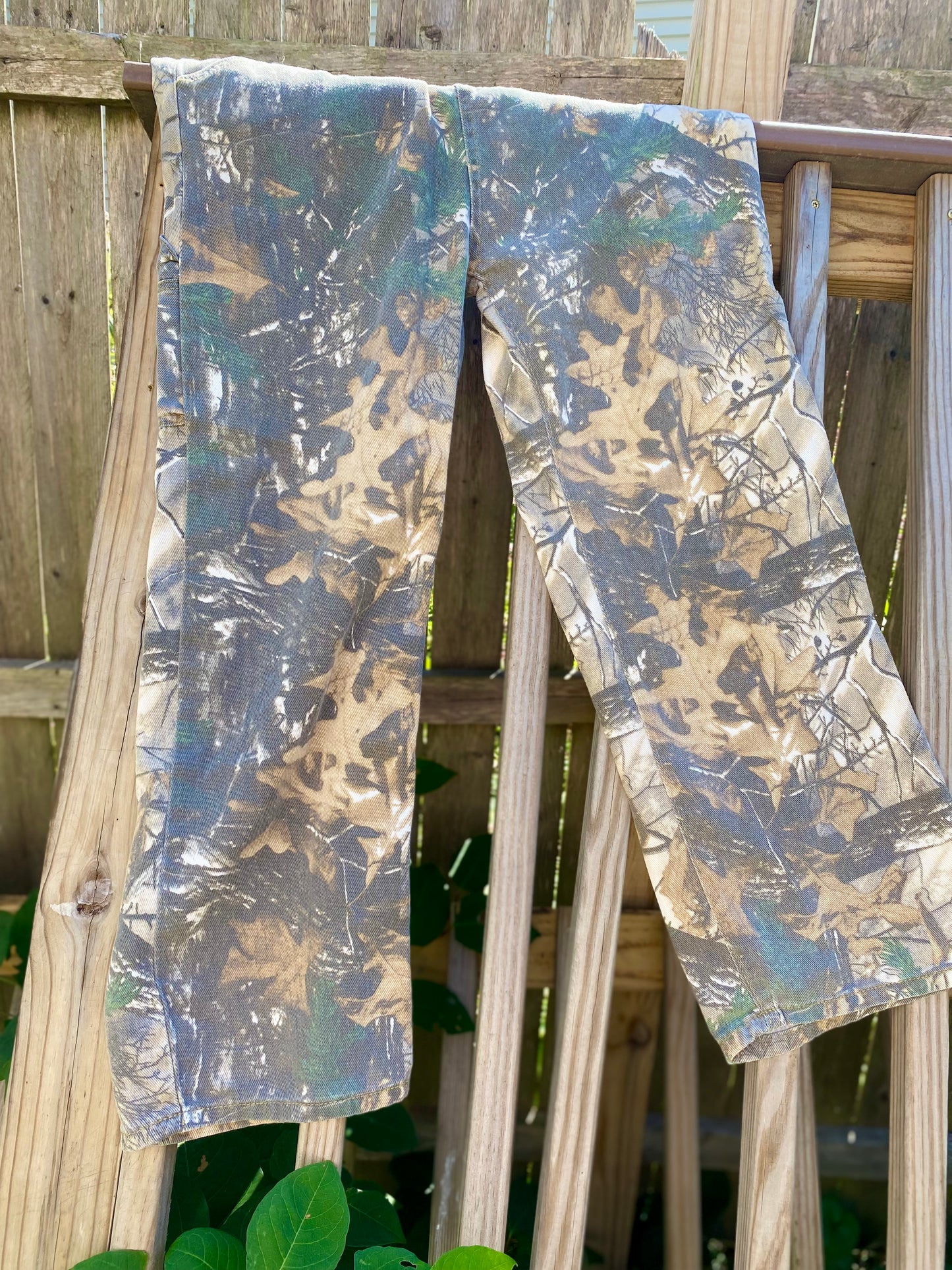 Camo cargos