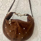 Vintage Carbotti suede bag